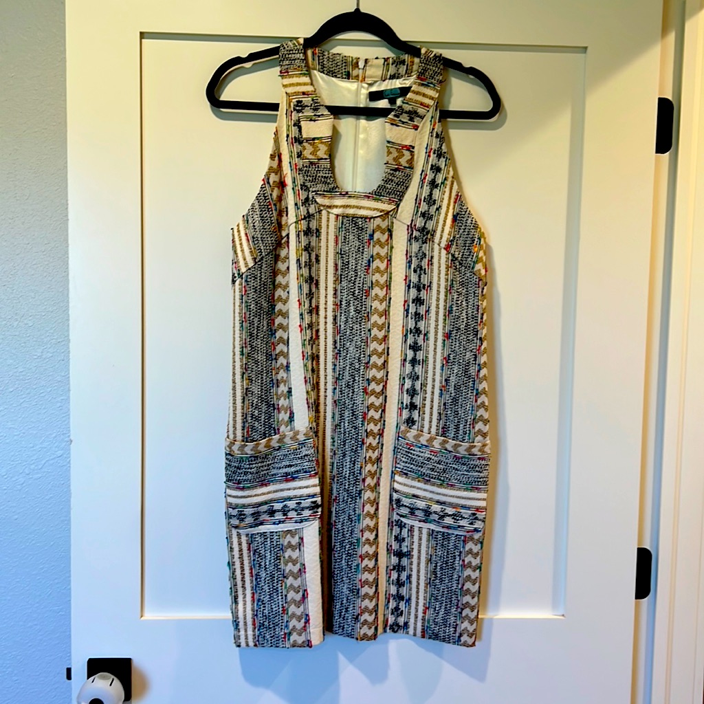 Eva Franco Multicolor Shift Dress